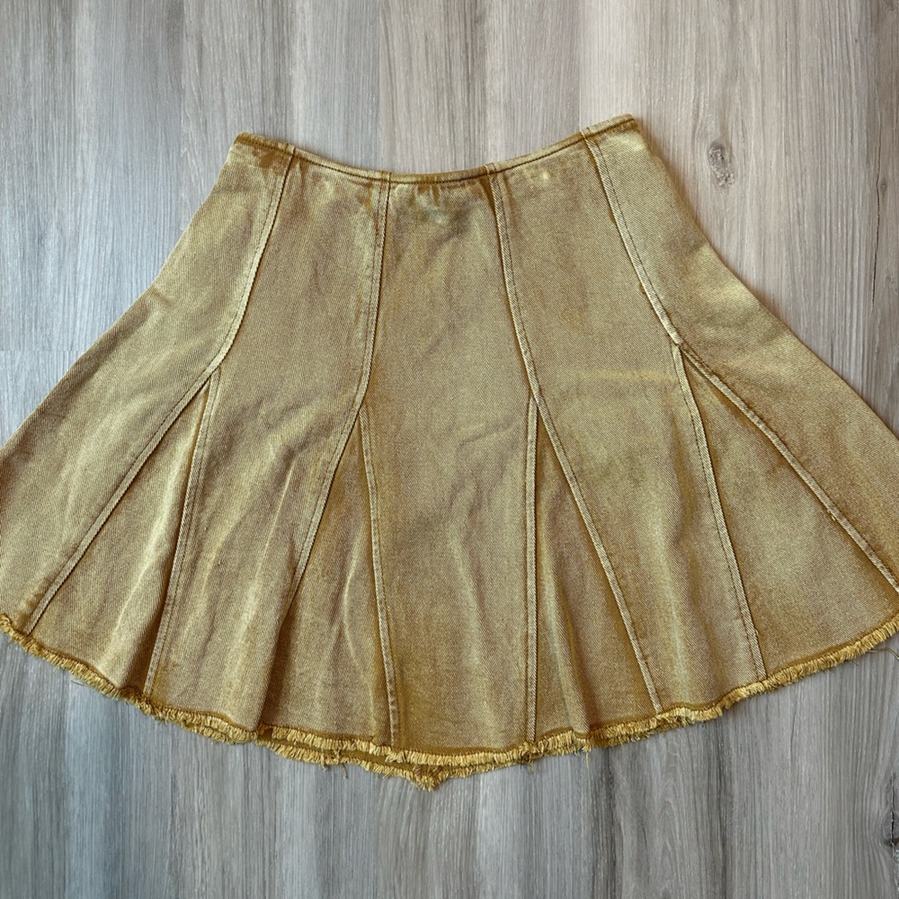 Wish List Jeans Colored Denim Skirt